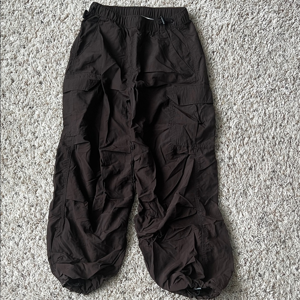 H&M NWOT Parachute Cargo Pants